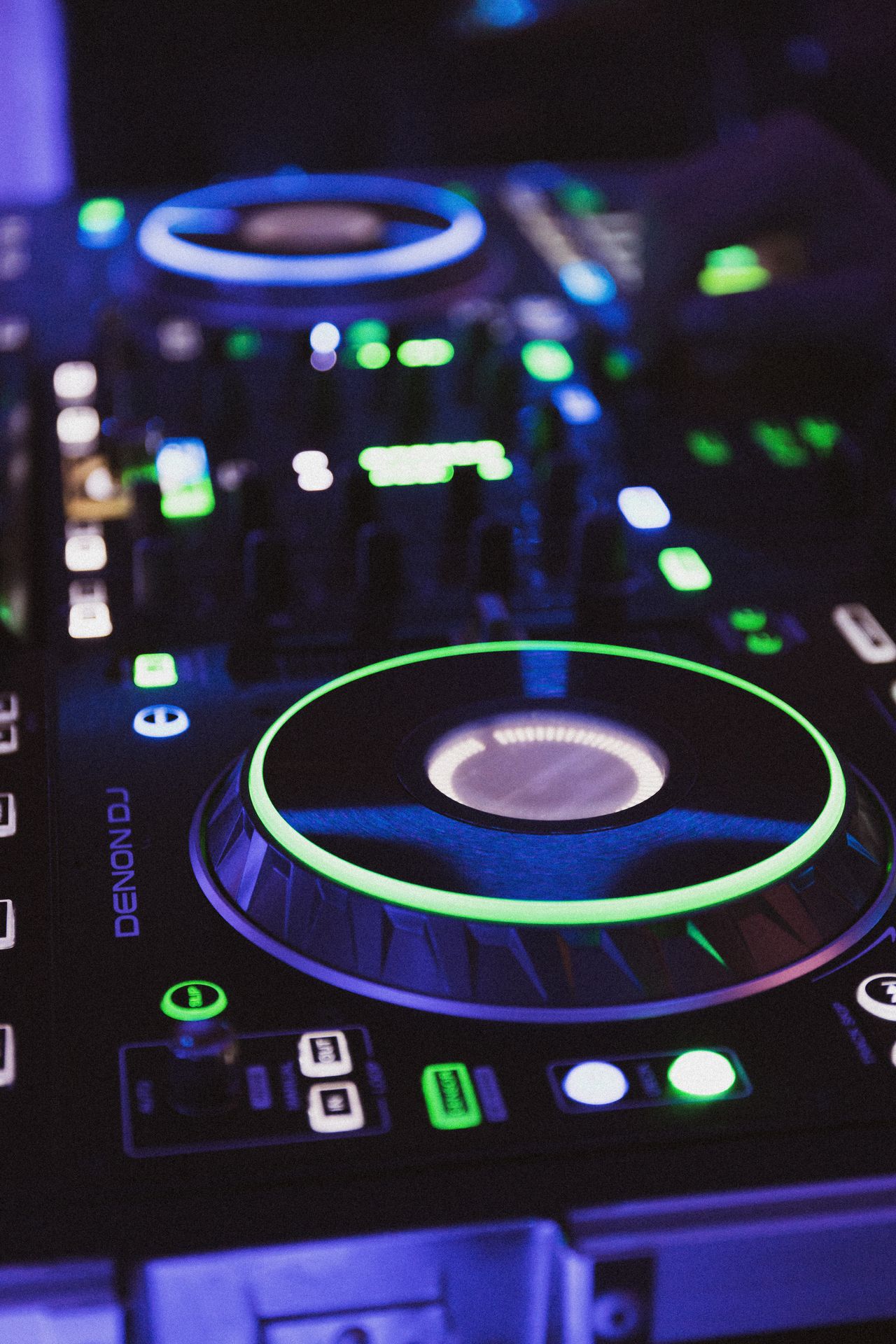 DJ console lights