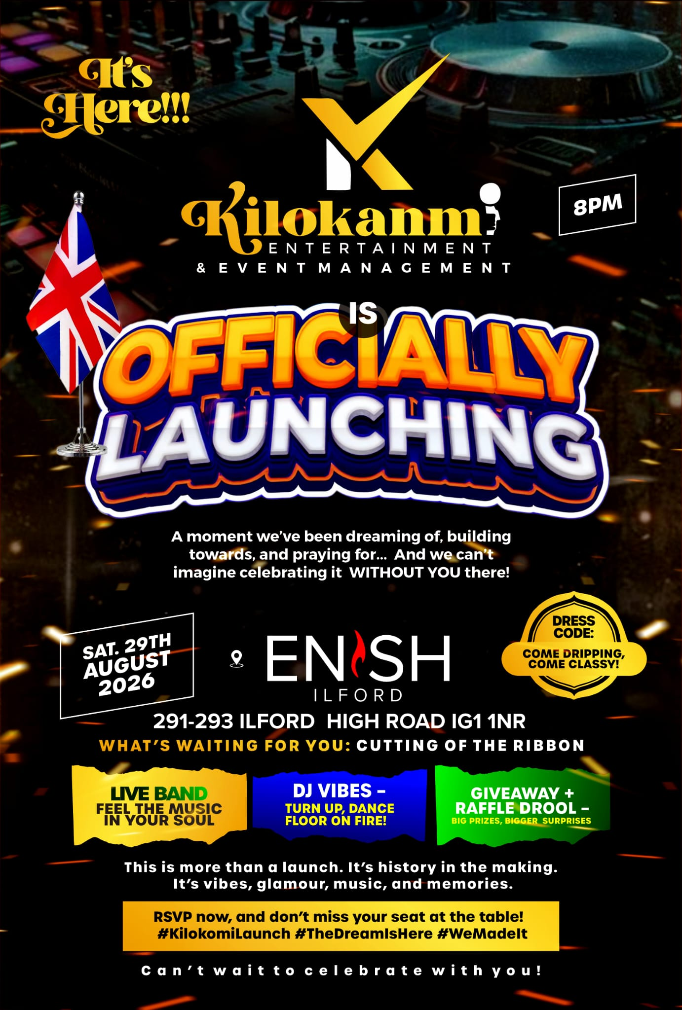 Official Launch of Kilokanmi Entertainment